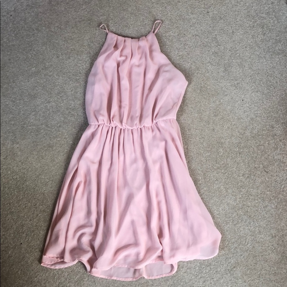 Pink Flowy dress